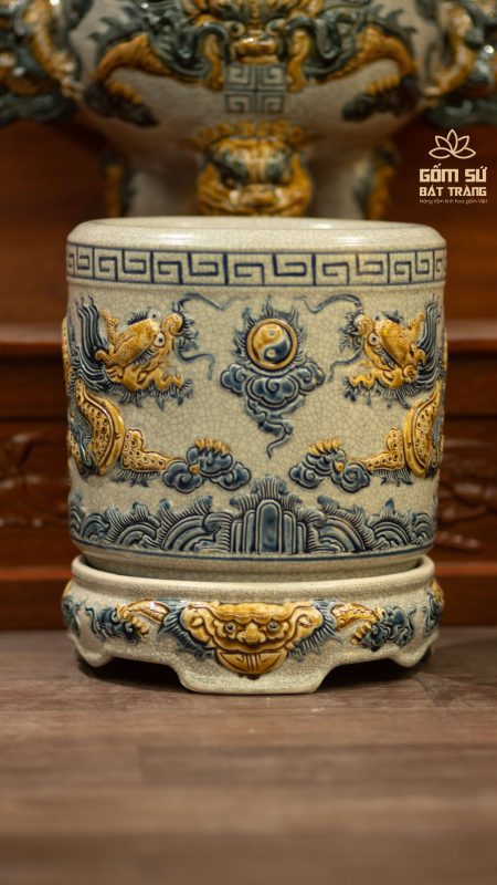 Bộ đồ thờ men rạn Phúc An Viên bo do tho men ran phuc an vien 11