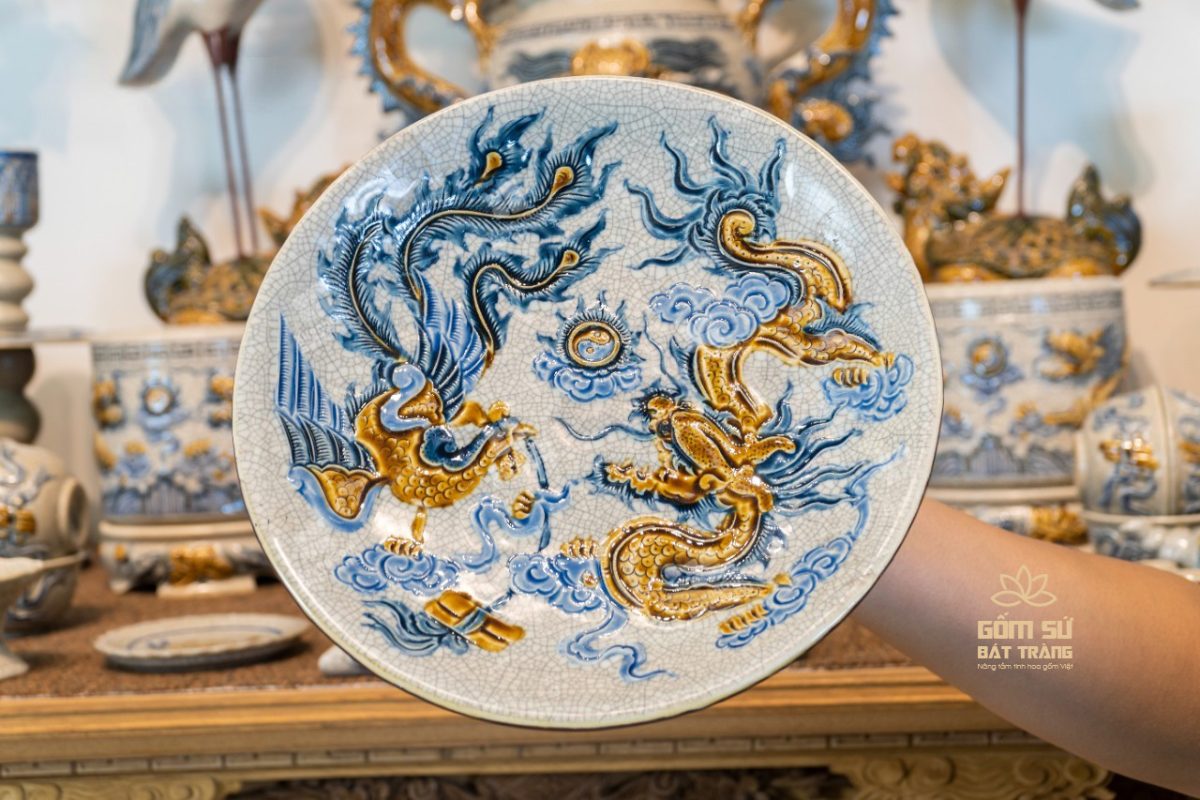 Bộ đồ thờ men rạn Phúc An Viên bo do tho men ran phuc an vien 9