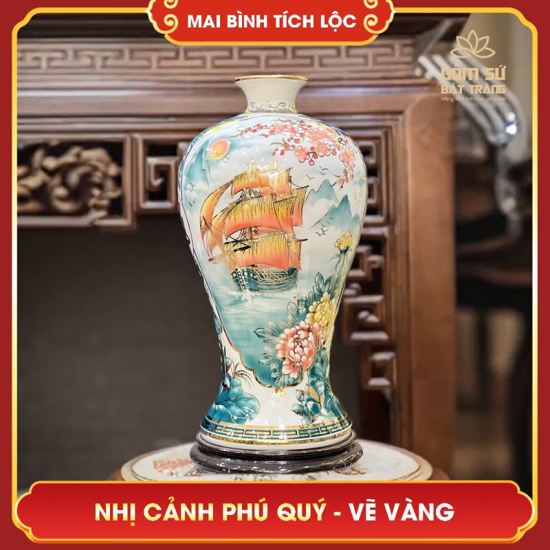mai binh tich loc ve vang nhi canh phu quy h55 1