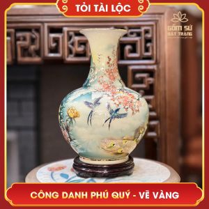 Tỏi tài lộc vẽ vàng Công Danh Phú Quý H45 toi tai loc ve vang cong danh phu quy h45 2