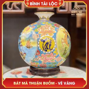 binh tai loc ve vang nhi canh bat ma thuan buom h32 3