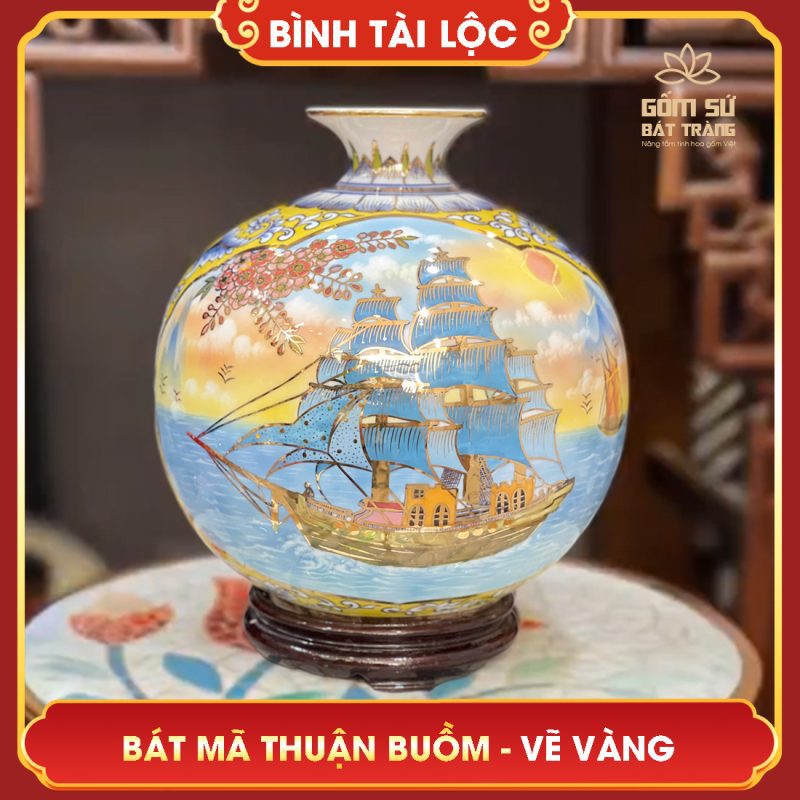 binh tai loc ve vang nhi canh bat ma thuan buom h32 6