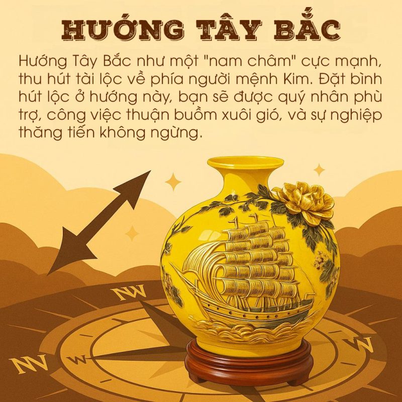 chon binh hut tai loc cho nguoi menh kim 15