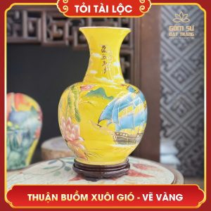 Tỏi tài lộc vẽ vàng Thuận Buồm Xuôi Gió H40 toi tai loc ve vang thuan buom xuoi gio h40 3