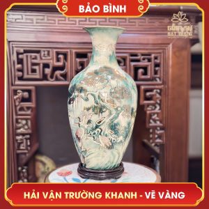 Bảo bình vẽ vàng Hải Vận Trường Khanh H60 bao binh tai loc ve vang hai van truong khanh h60 3