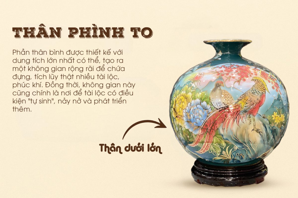 Giải Mã Bình Hút Lộc Đẹp Qua Dáng Bình, Nước Men Và Họa Tiết binh hut loc dep 7