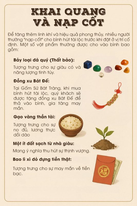 y nghia cua binh hut tai loc 38