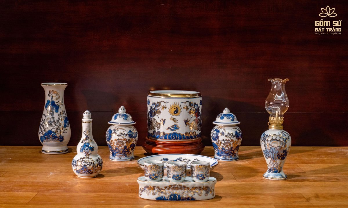 Thỉnh Trọn Bộ Đồ Thờ Bát Tràng Cho Không Gian Tâm Linh bo do tho bat trang 24