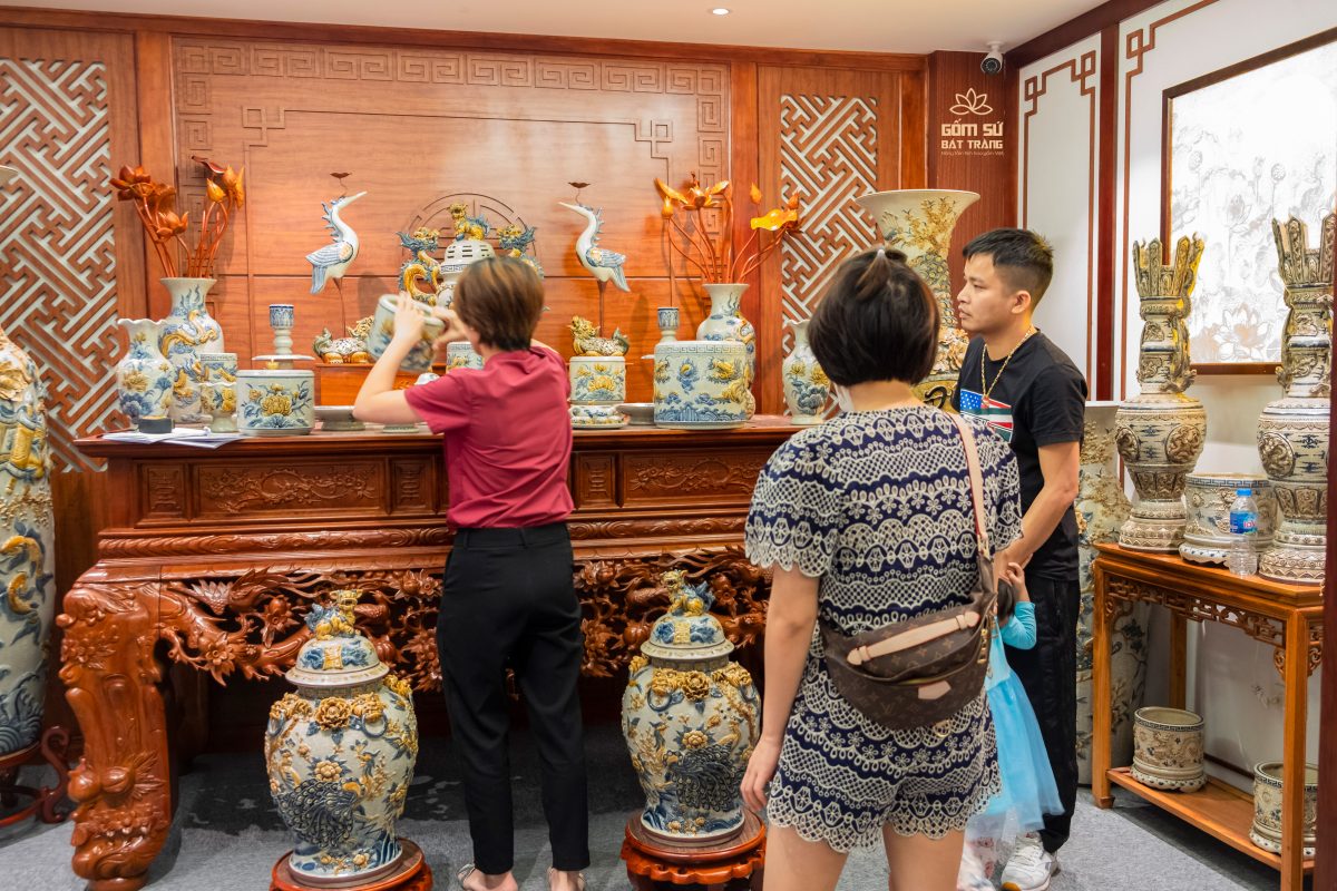 Trọn Bộ Đồ Thờ Cúng Bát Tràng Cao Cấp, Chuẩn Phong Thủy tron bo do tho cung bat trang 39