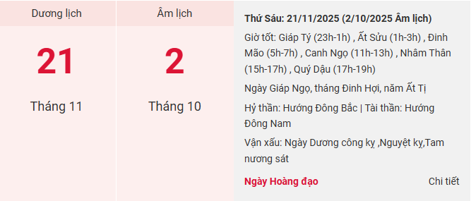 lich am thang 11 2025 21