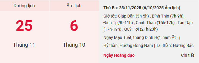 lich am thang 11 2025 25