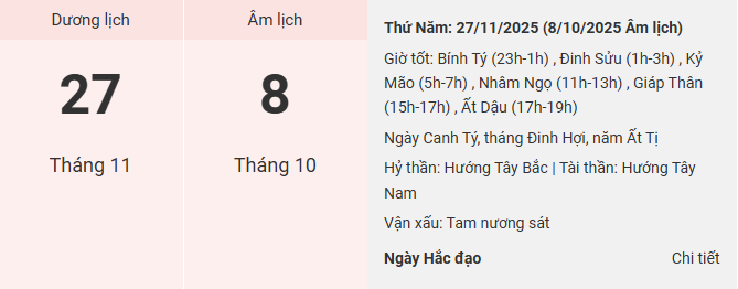 lich am thang 11 2025 27